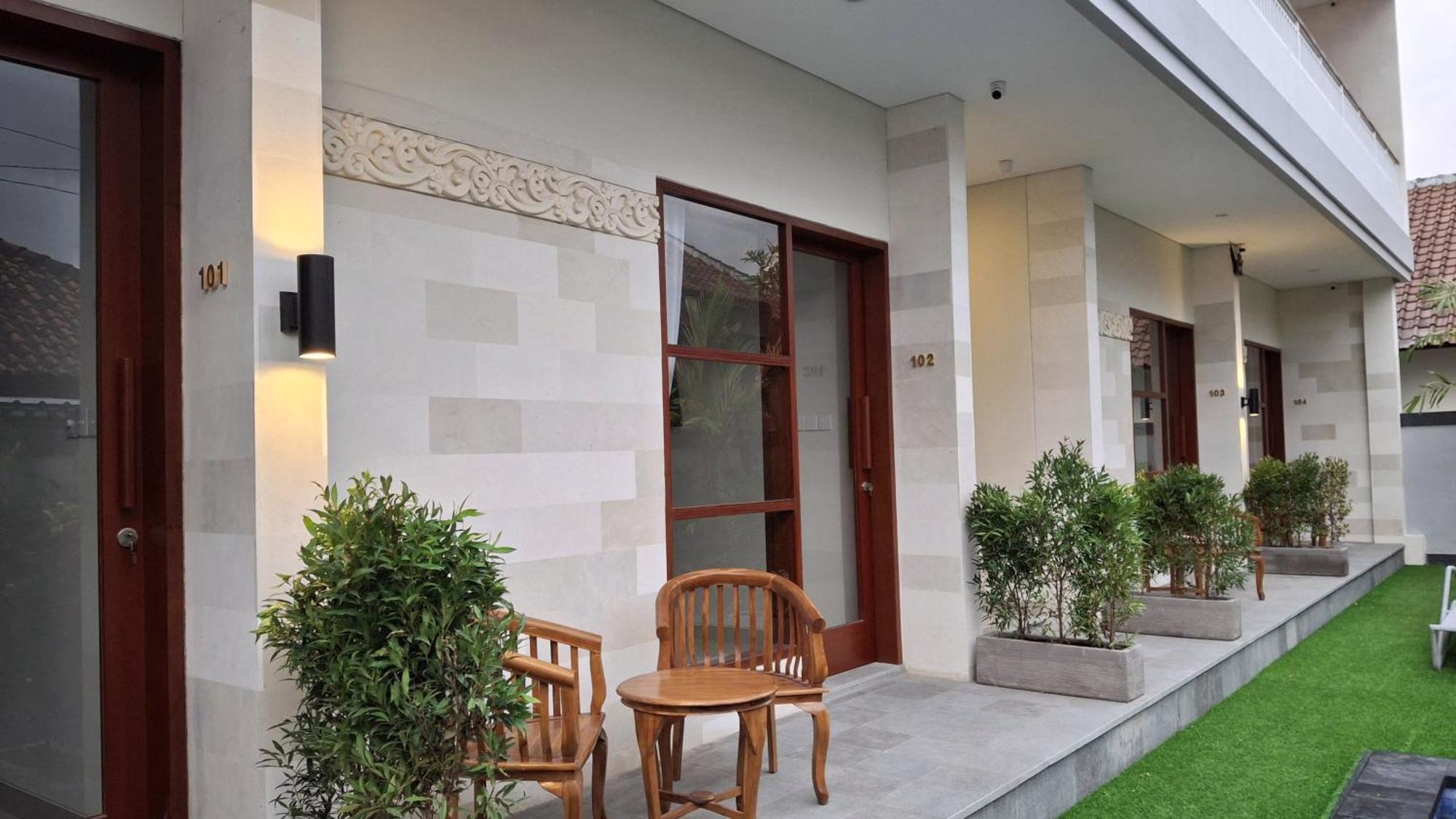 Kutus Bali Guesthouse サヌール 外观 照片