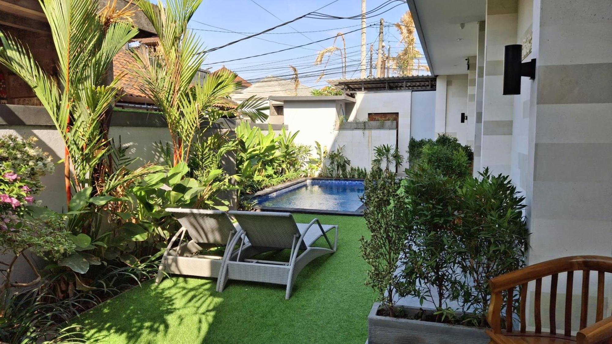 Kutus Bali Guesthouse サヌール 外观 照片
